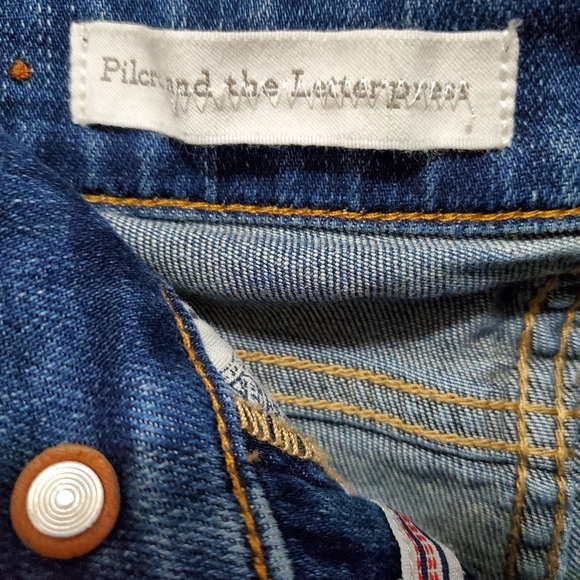 Anthropologie Pilcro & the Letterpress Skinny Parallel Jeans Size 25 - Picture 6 of 11